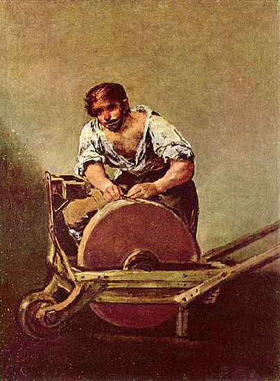 Francisco de Goya Der Schleifer oil painting picture